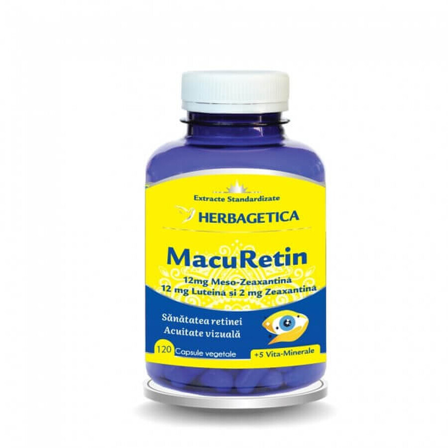 MacuRetin, 120 capsules, Herbagetica