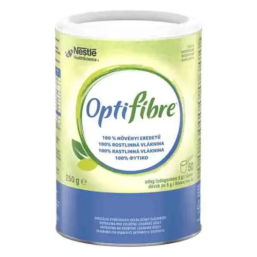 Optifibre 100% fibres solubles naturelles PHGG 125g