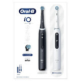 Elektrische tandenborstel Oral B iO Series 5 Duo Zwart&Wit