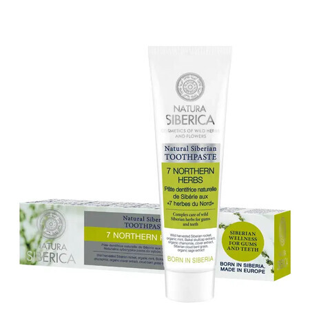 Natura Siberica Siberian natural toothpaste "7 Nordic herbs"