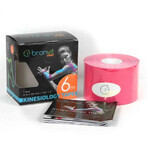 BronVit Sport Kinesiotape klassiek roze 5cmx6m