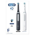 Elektrische tandenborstel Oral B iO Series 4 Duo Zwart&Wit