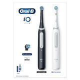 Elektrische tandenborstel Oral B iO Series 4 Duo Zwart&Wit