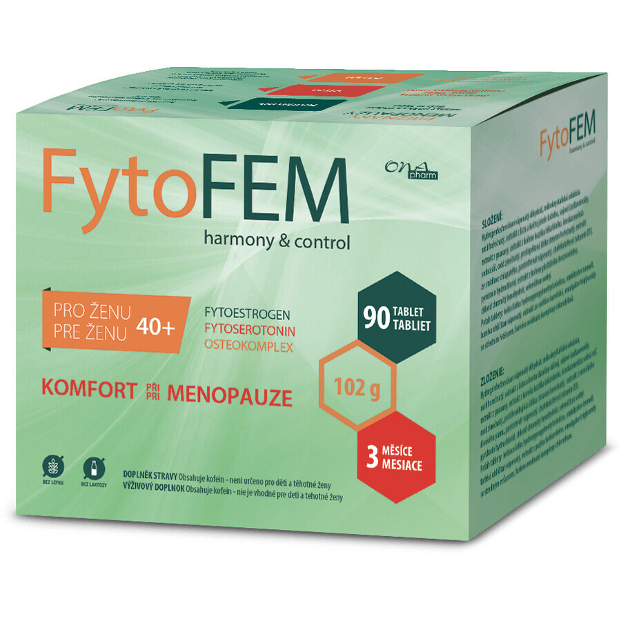 FytoFem harmonie & controle 90 tabletten