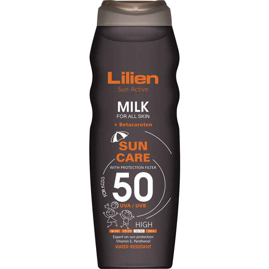 Lilien Zon Actieve Melk SPF 50 200 ml