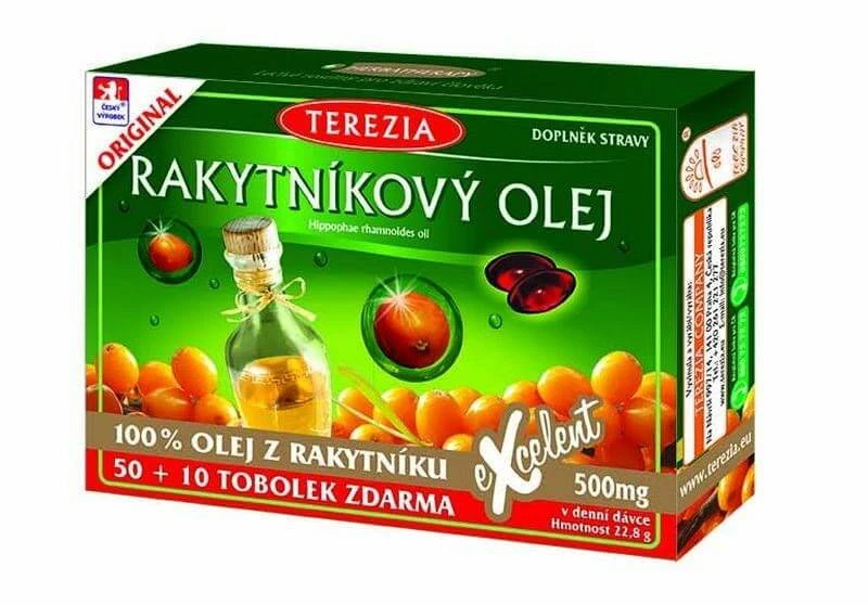 Terezia Duindoornolie 100%, 60 capsules