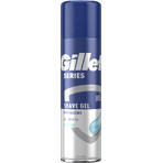 Gillette Series Gel da barba rivitalizzante per uomo con tè verde 200 ml