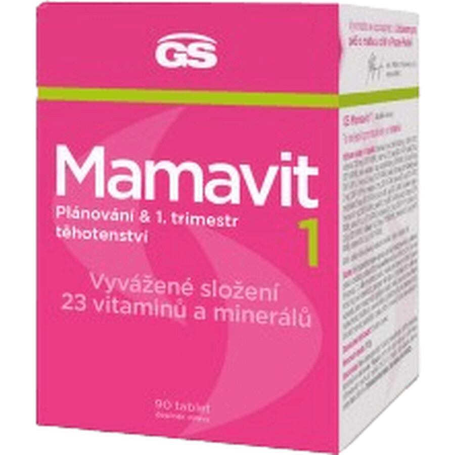 GS Mamavit 1 Planificare și primul trimestru 90 comprimate