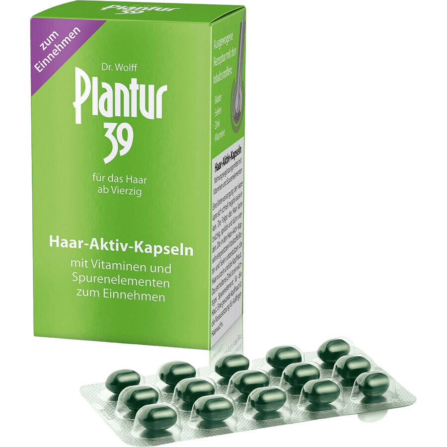 Plantur 39 capsules actief haar 60 capsules