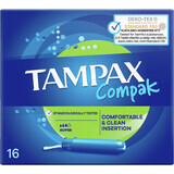 Tampax Compak Super met inbrenghuls 16 stuks