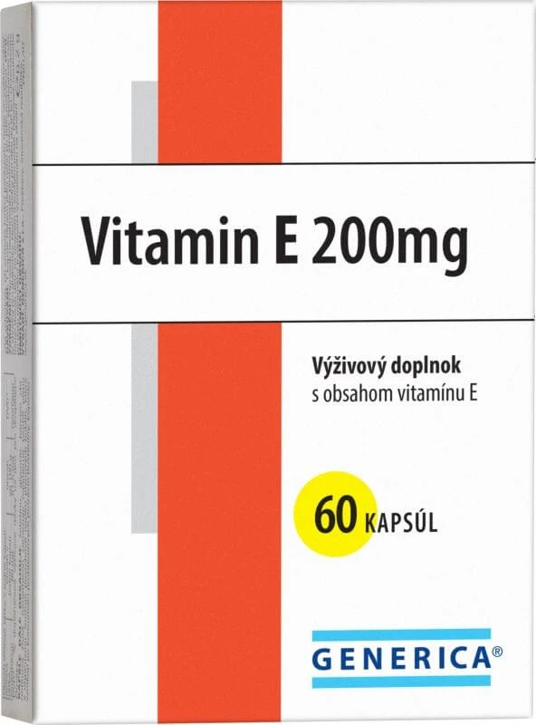 Generica VITAMINE E 200 IE 60 capsules