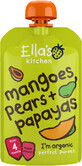 Ella&#39;s Kitchen Biologische Mango, Peer en Papaja 120 g