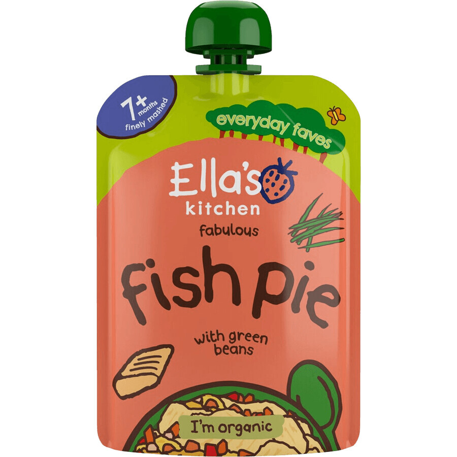 Ella's Kitchen Salmón ecológico con verduras 130 g