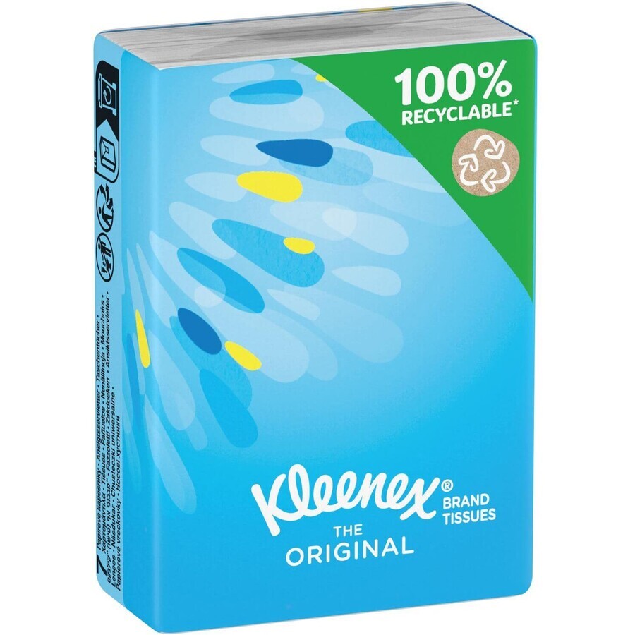 Kleenex Original Mini Hanks Paper Handkerchiefs 15 packs