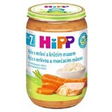 HiPP BIO Rijst met wortelen en kalkoen nieuw recept 2017 220 g