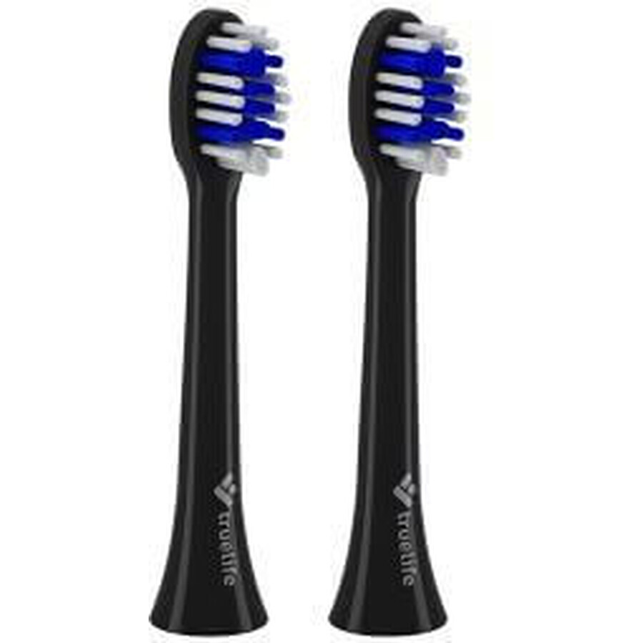 TrueLife SonicBrush Compact Koppen Zwart Wit 2 stuks