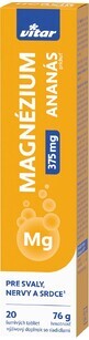 Vitar MAGNESIUM 375 mg met ananassmaak 20 bruistabletten