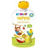 HiPP is 100% fruit (appel, peer, banaan) fruithapje capsule 100 g