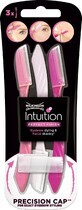 Wilkinson Sword Intuition Perfect Finish wenkbrauwversteviger 3 stuks