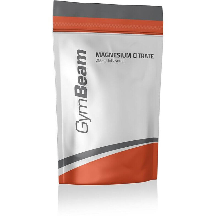 GymBeam Magnesiumcitraat Zonder smaak 250 g