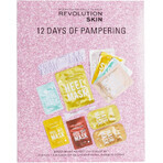 Revolution Skincare, 12 Days of Face, Body & Hair Mask Advent Calendar, set of 12