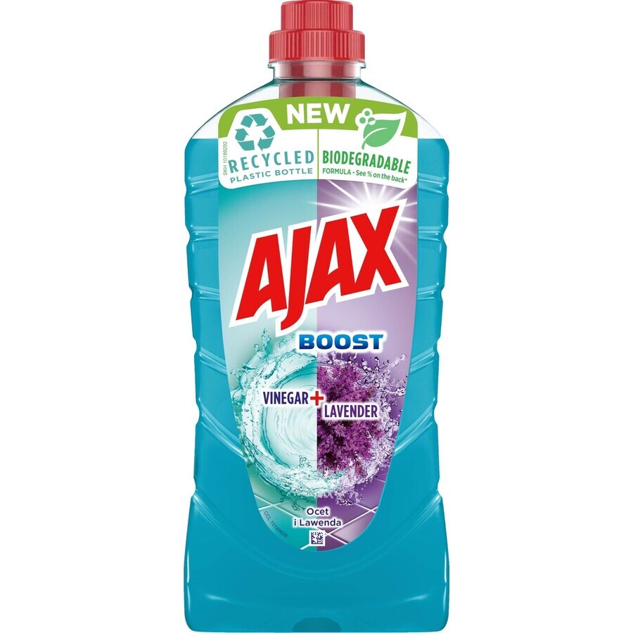 Ajax Boost Lavendel en wijnazijn, allesreiniger 1 liter