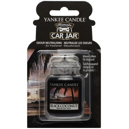 Yankee Candle auto geur Black Coconut 14 g