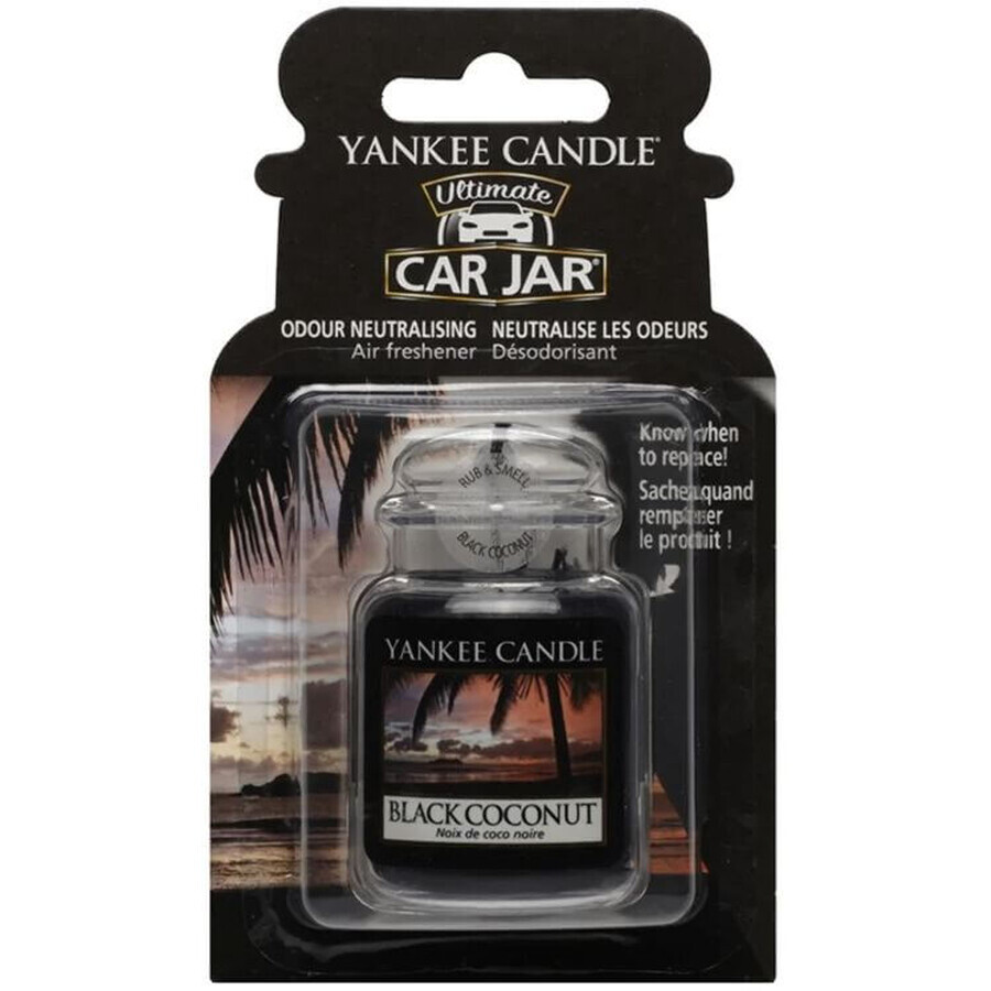 Yankee Candle auto geur Black Coconut 14 g