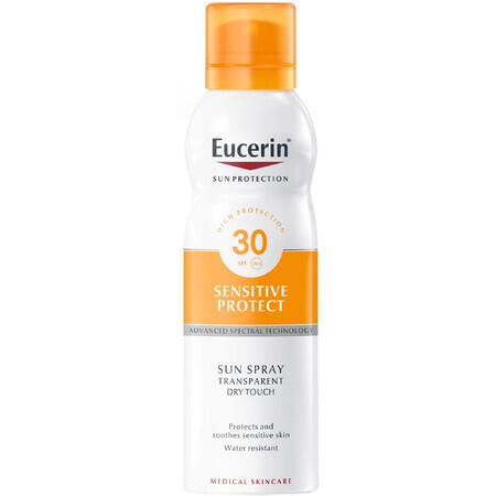 Eucerin SUN DRY TOUCH Clear Sonnenschutzspray SPF 30, 200 ml