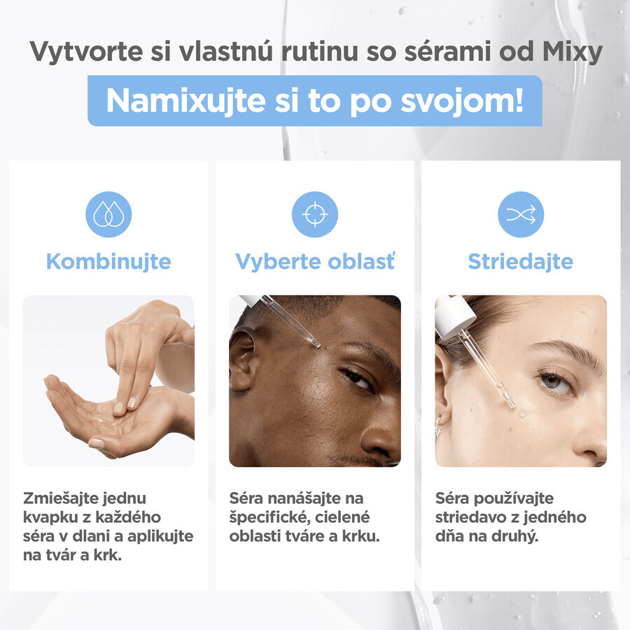 Mixa Sérum facial hidratante ácido hialurónico + ácido láctico 30 ml