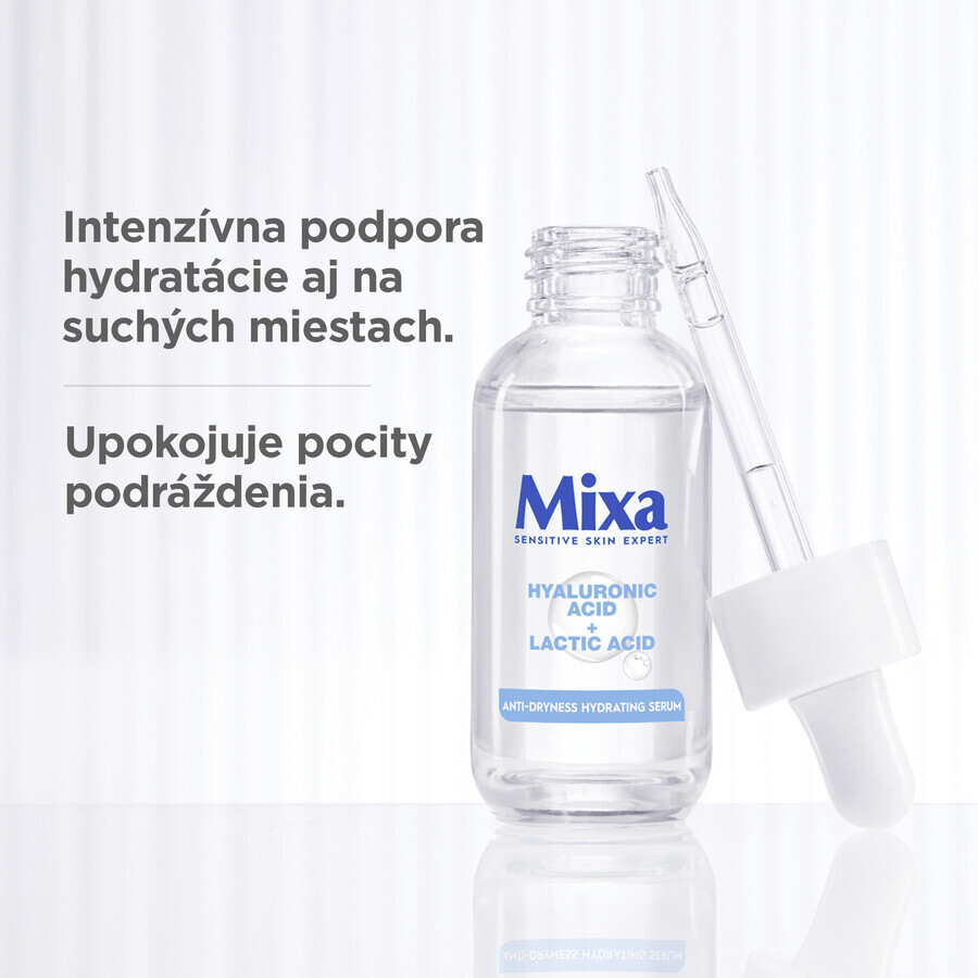 Mixa Sérum facial hidratante ácido hialurónico + ácido láctico 30 ml