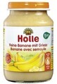 Holle biologisch babyhapje Zachte bananen met griesmeel 190 g