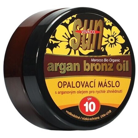 Vivaco Argan Oil Fast Tanning Bronzing Oil SPF10 200 ml