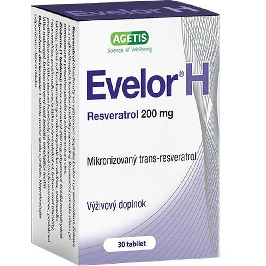Evelor H 200 mg 30 comprimidos