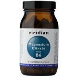 Viridian magnesiumcitraat met vitamine B6 90 capsules