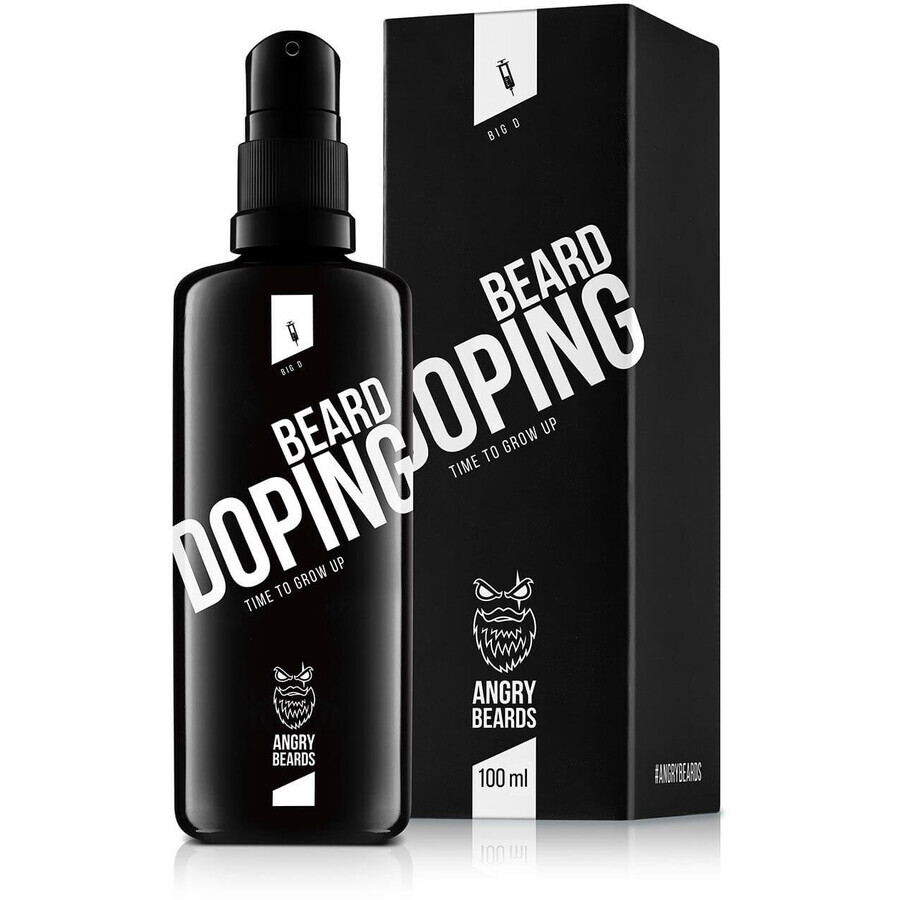 Angry Beards Baard Doping BIG D - baardgroeiproduct 100 ml