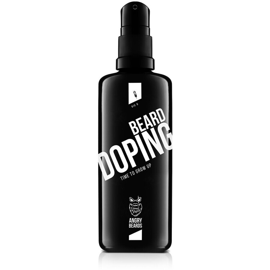 Angry Beards Baard Doping BIG D - baardgroeiproduct 100 ml