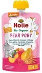 Holle Biologische puree - Blue bird - Peer, appel en bosbes met vlokken 100 g