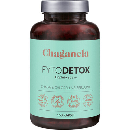 FytoDETOX Chaga + Chlorella + Spirulina 150 capsules