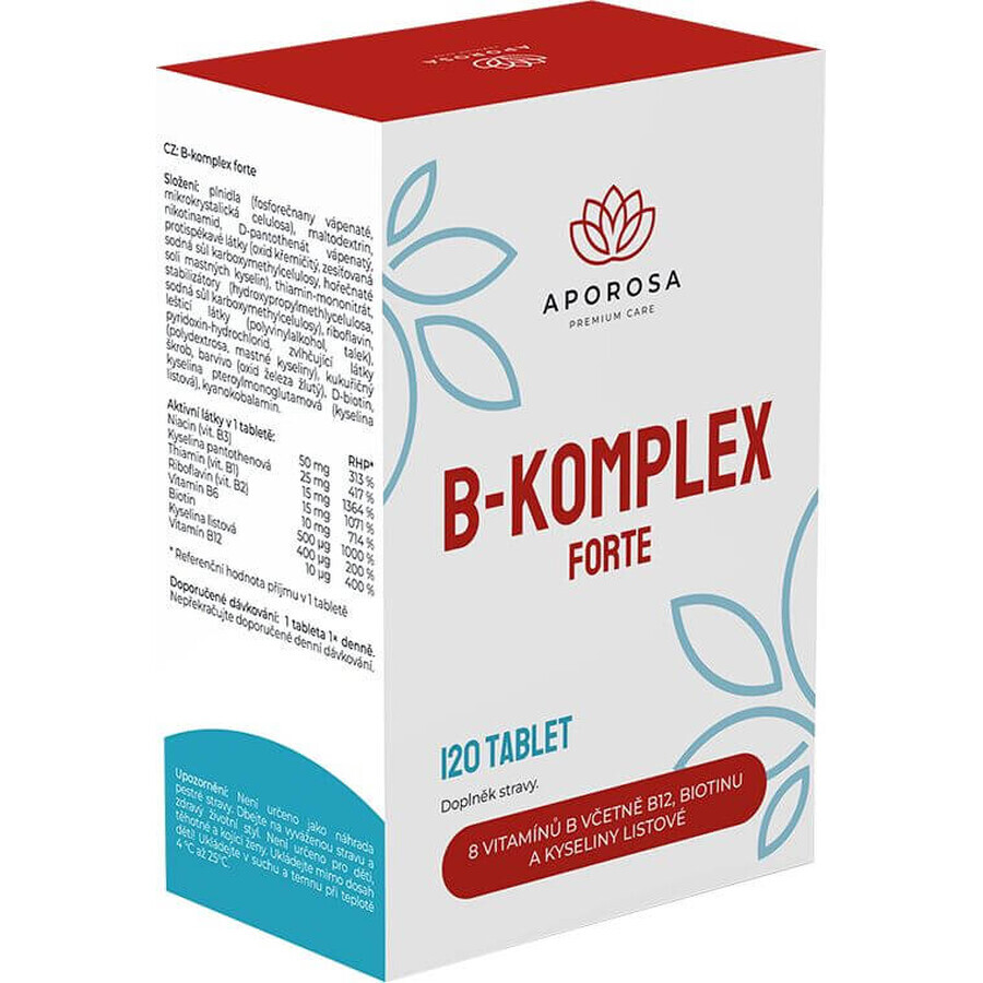 Aporosa B-complex forte 120 tabletten