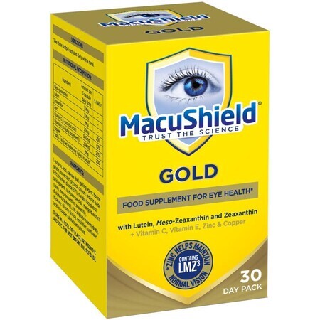 MacuShield Gold 90 Tbl. - 30 Tage Packung 90 Kapseln