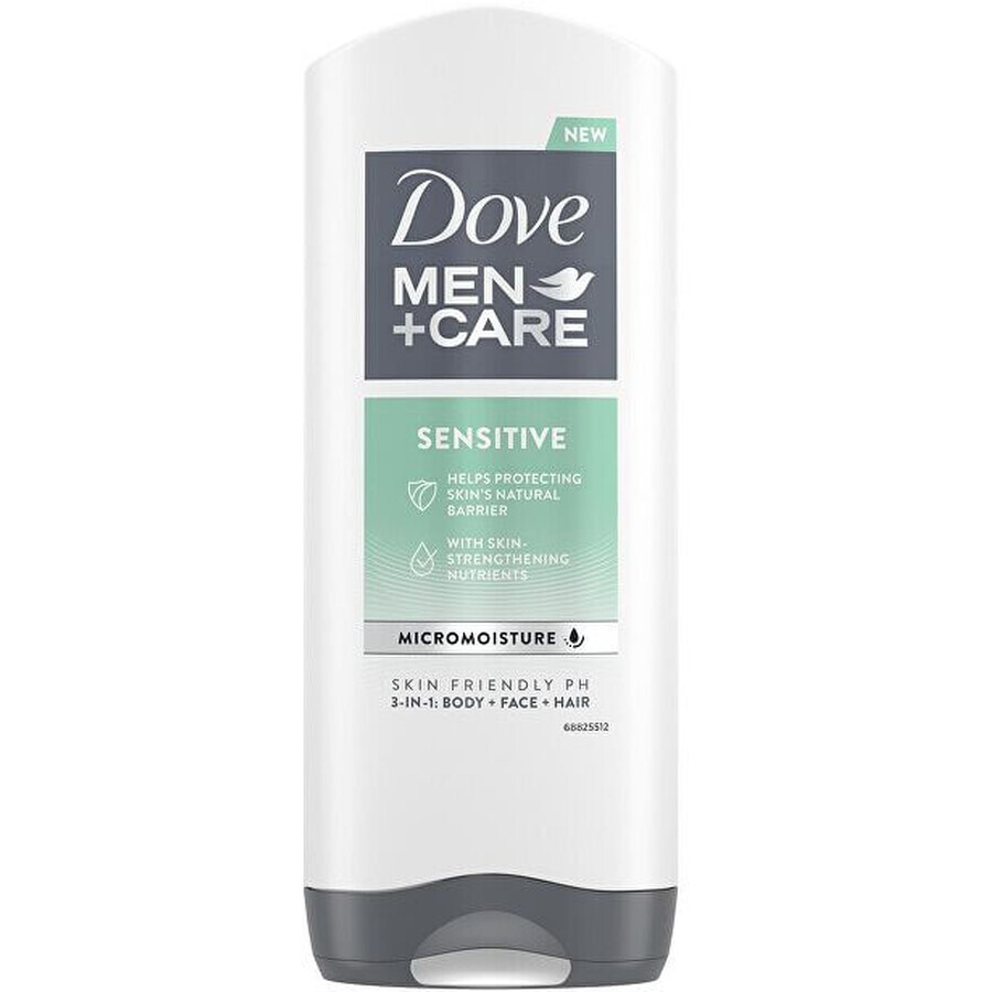 Dove Men Sensitive Shower Gel 400 ml