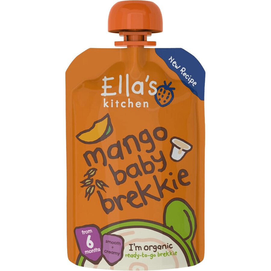 Ella's Kitchen Petit déjeuner bio avec mangue et yaourt 100 g