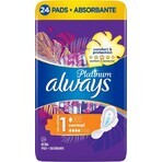 Always Platinum Normal (size 1) sanitary napkins with wings 96 pieces