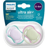 Philips Avent Soother Ultra Soother neutral air 0-6m girl purple 2 pcs