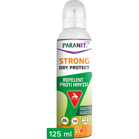 Paranit Repellent Strong Dry Protect 125 ml