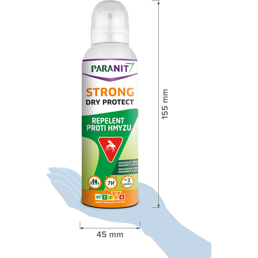 Paranit Repellent Strong Dry Protect 125 ml