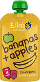 Ella&#39;s Kitchen Biologische Appel en Banaan 120 g