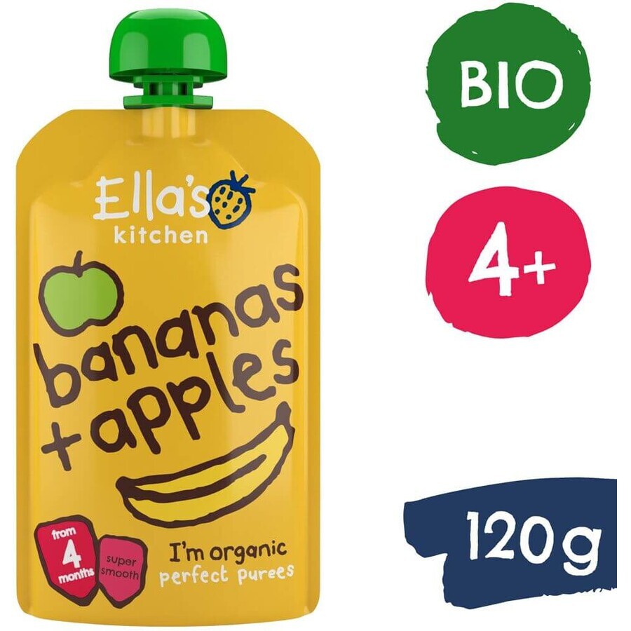 Ella's Kitchen Biologische Appel en Banaan 120 g