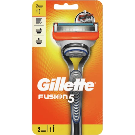 Gillette Fusion scheerapparaat + 2 scheerhoofden